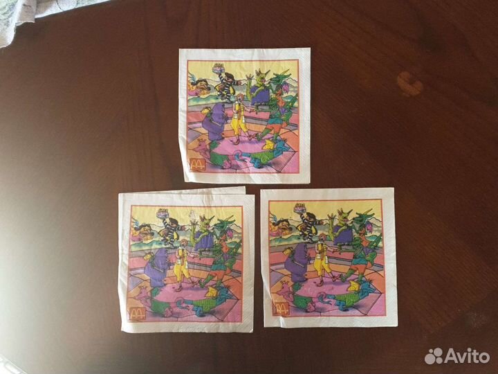 Салфетки бумажные McDonalds