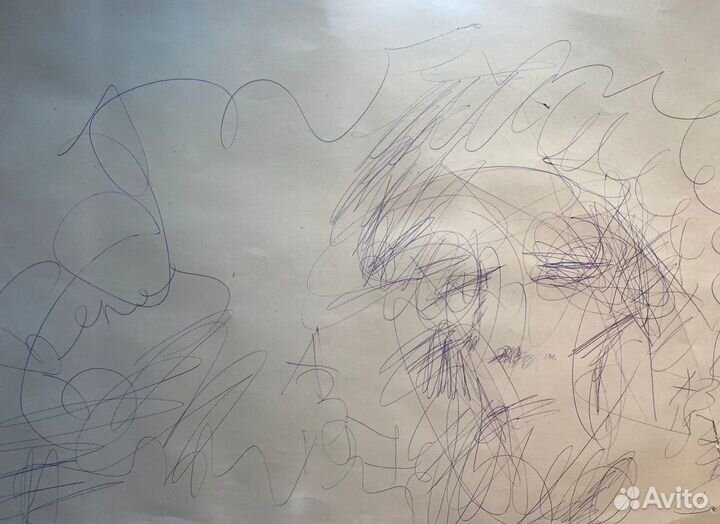 Зверев А.Т.(1931- 1986) Женский портрет.1976 год