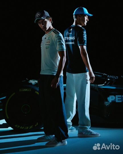 Adidas x Mercedes-AMG Petronas F1 поло,футболка