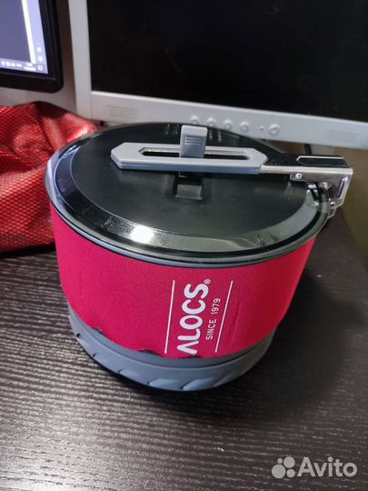 Кастрюля, котелок с радиатором Alocs 2л