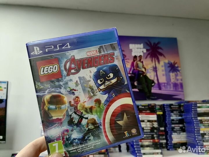 Lego Marvel Avengers Новый PS4 /PS5