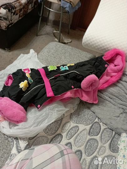 Зимний комбинезон для девочки