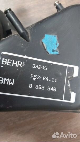 Мотор печки Bmw X5 E53 M62 4.6IS 2002