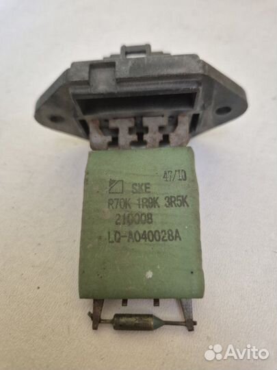 Реостат печки Geely Mk