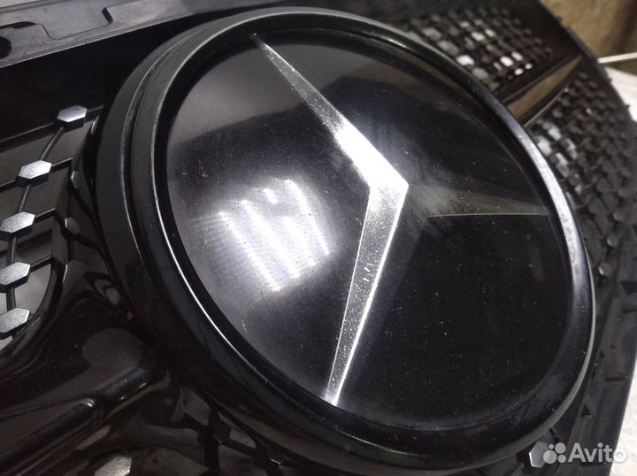 Решетка радиатора Mercedes W212 Diamond 2011-2015