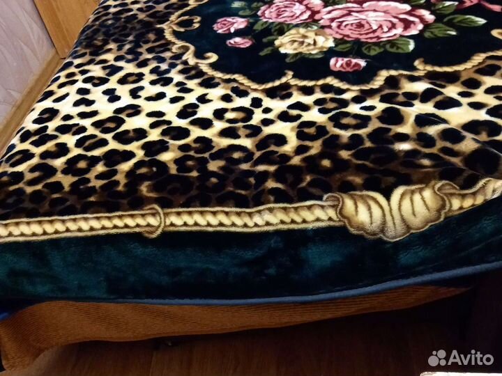 Плед покрывало двусторонний