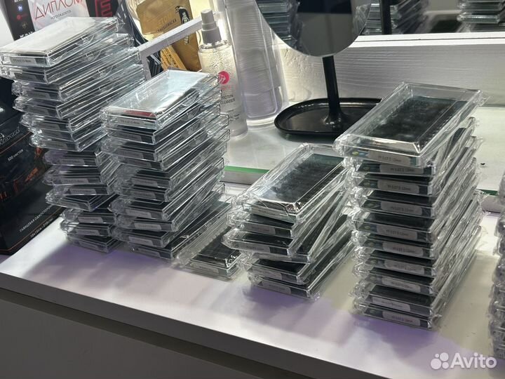 Ресницы для наращивания готовые пучки