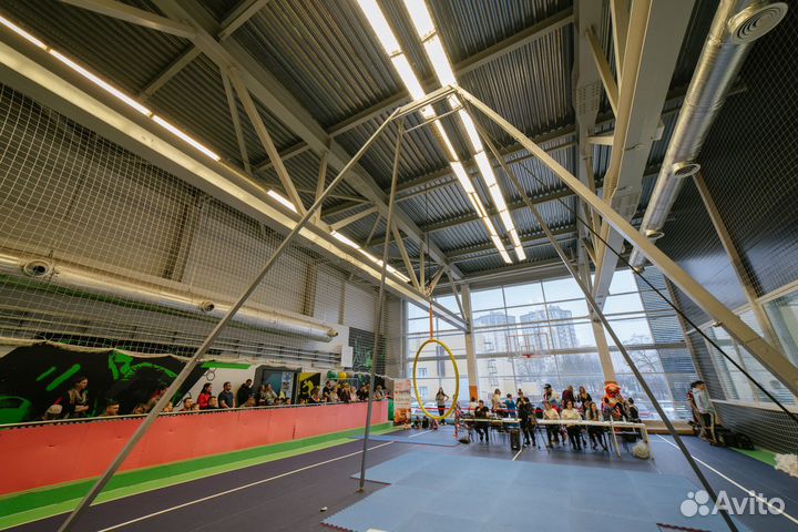 Аренда установки для воздушной гимнастики