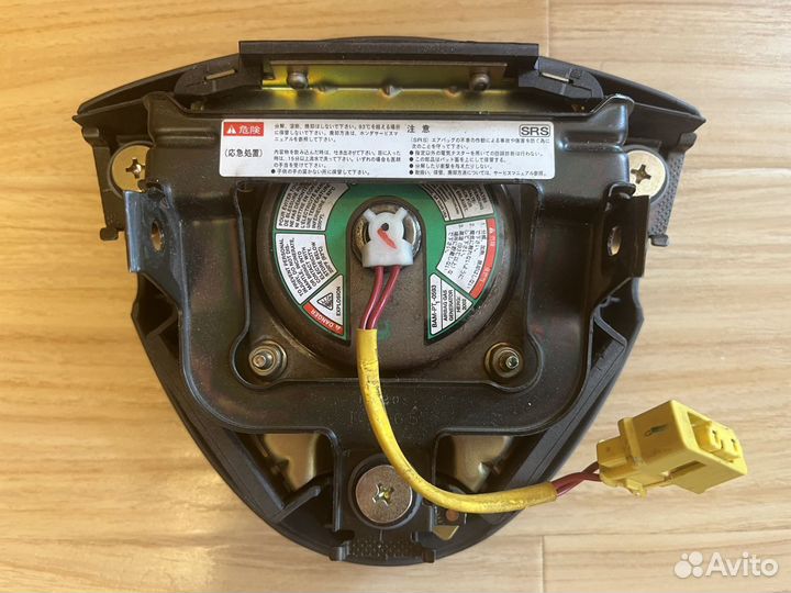 Руль кожаный Honda Fit GD3-4 01-03 (Дорестайлинг)