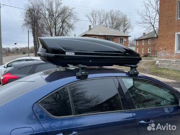 Автобокс Voyage V440L - черный глянец