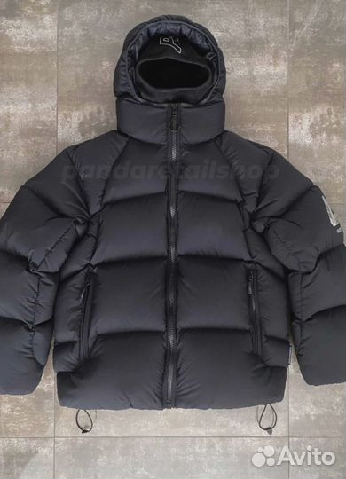 Пуховик palace с балаклавой новый