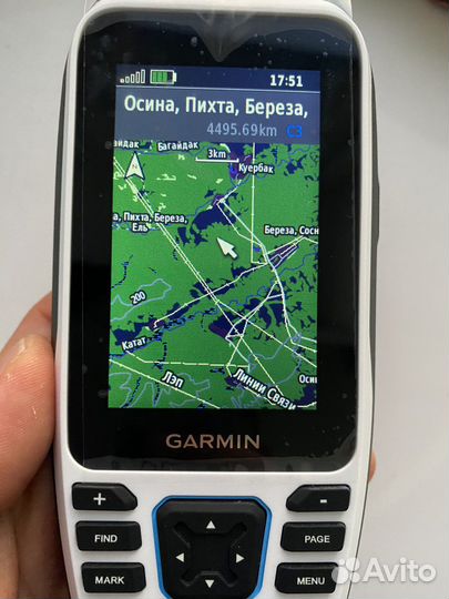 Карта топо 2023 для навигатора Garmin