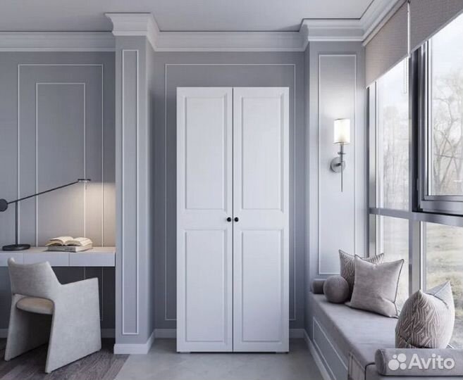 Шкаф двухстворчатый Софт шк-01