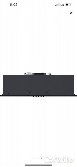 Вытяжка встраиваемая maunfeld Crosby 850LED черная