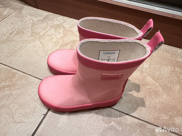 Детские резиновые сапоги 25 размер lassie