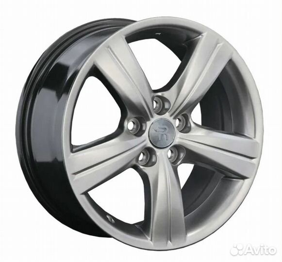 Toyota 7X17 5X114.3 silver