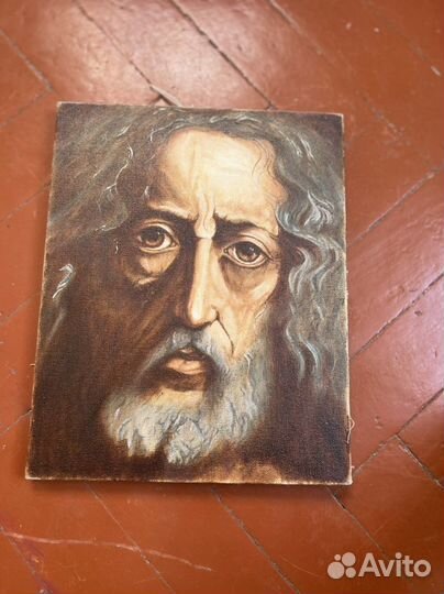 Картина маслом «старец»