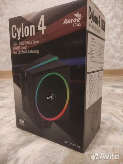 Кулер для процессора Aerocool Cylon 4 argb