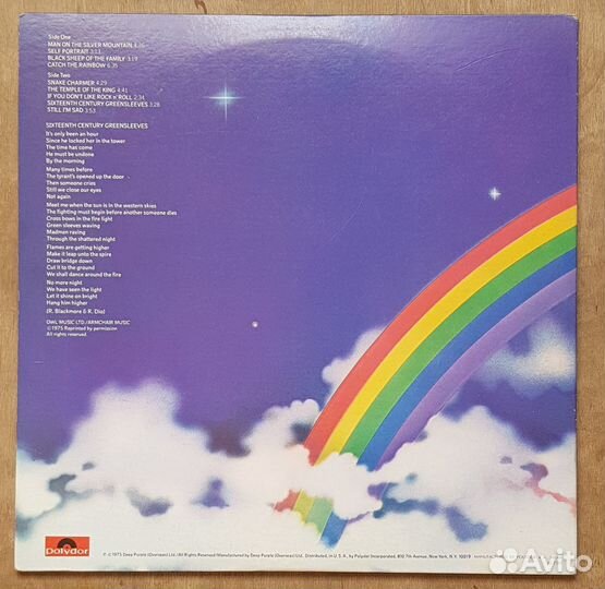 Rainbow - Ritchie Blackmore's Rainbow / LP 1975 Ja