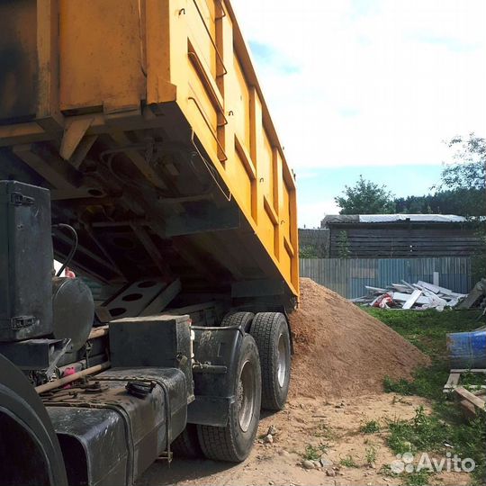 Песок мытый доставка