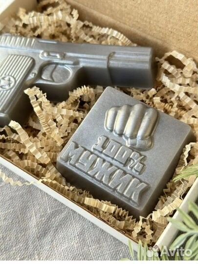 Сувенирное мыло ручной работы набор для мужчин