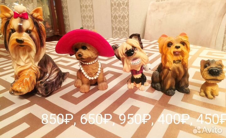 Статуэтки йорков