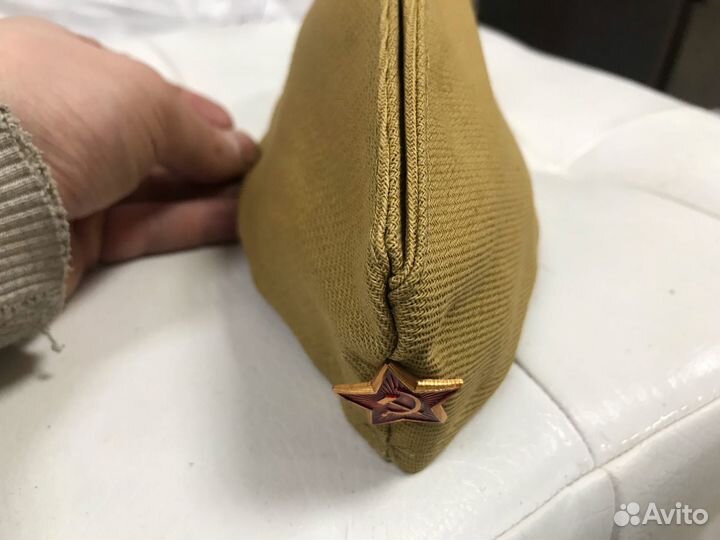 Пилотка военная новая со звездой на 9 мая