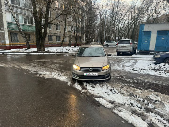 Volkswagen Polo 1.6 AT, 2017, 410 000 км