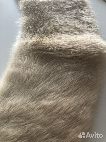 Новый воротник из норки