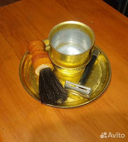 Набор посуды для бритья ретро, времён СССР