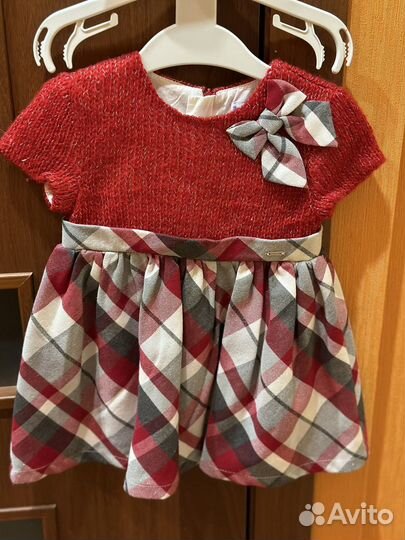 Платье для девочки 74 80