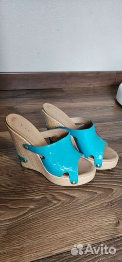 Сабо женские 37 размер натуральная кожа