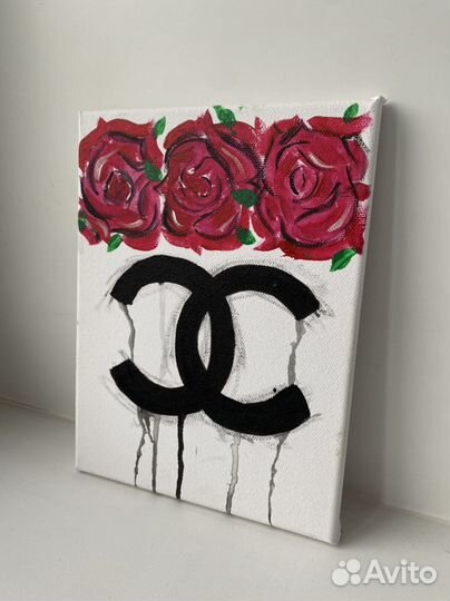 Картина на холсте акрилом