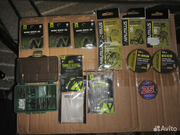 Расходники и оборудование для карповой рыбалки