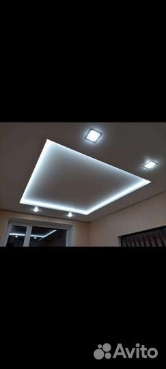 Монтаж натяжных потолков