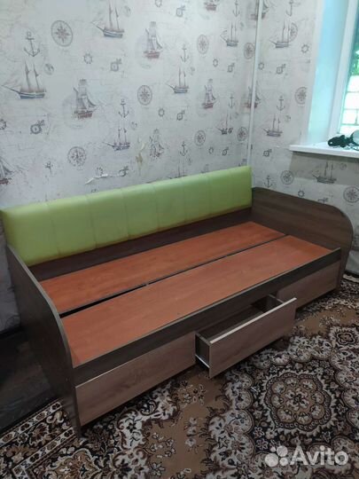 Детская кровать от 3 лет с ящиками