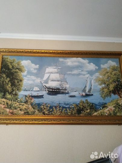 Большая картина гобелен