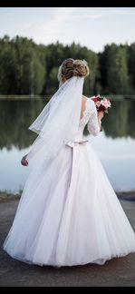 Свадебное платье и фата (комплект)