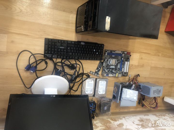 Комплектующие для пк бу
