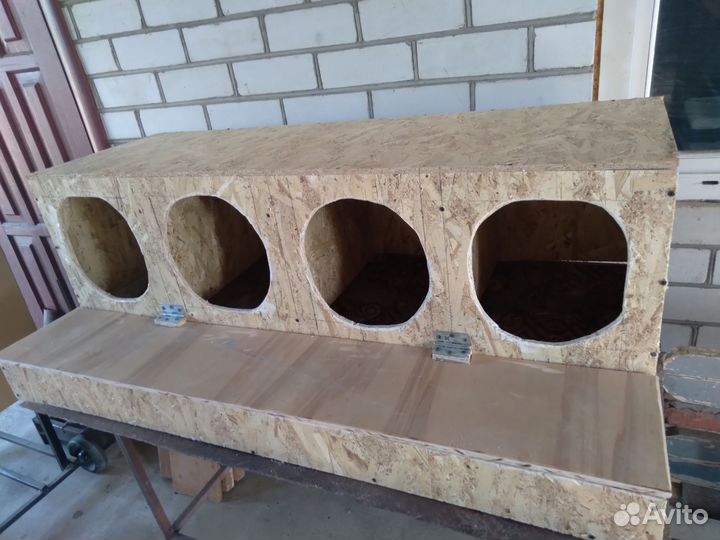 Гнездо для кур с яйцесборником