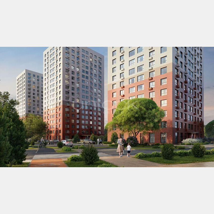 2-к. квартира, 50,8 м², 8/18 эт.