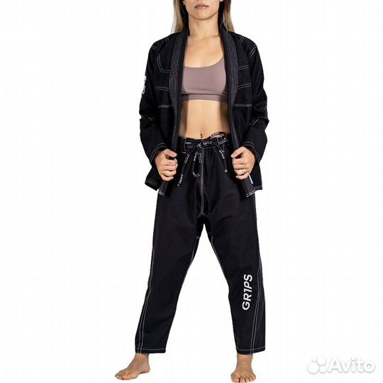 Кимоно для бжж женское gr1ps Leo Cor (белый, F2)