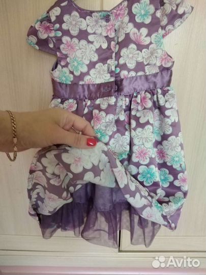 Платье для девочки 86