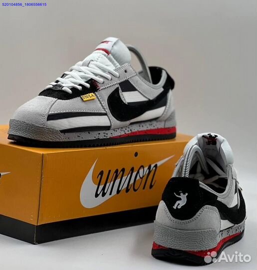 Кроссовки Nike Cortez Union Grey (Арт.67429)