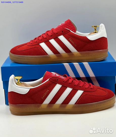 Кроссовки Adidas Gazelle Red (Арт.69264)