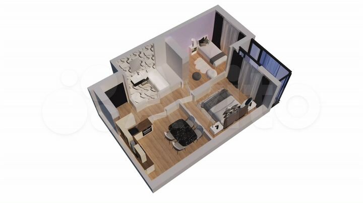 2-к. квартира, 48,3 м², 2/10 эт.