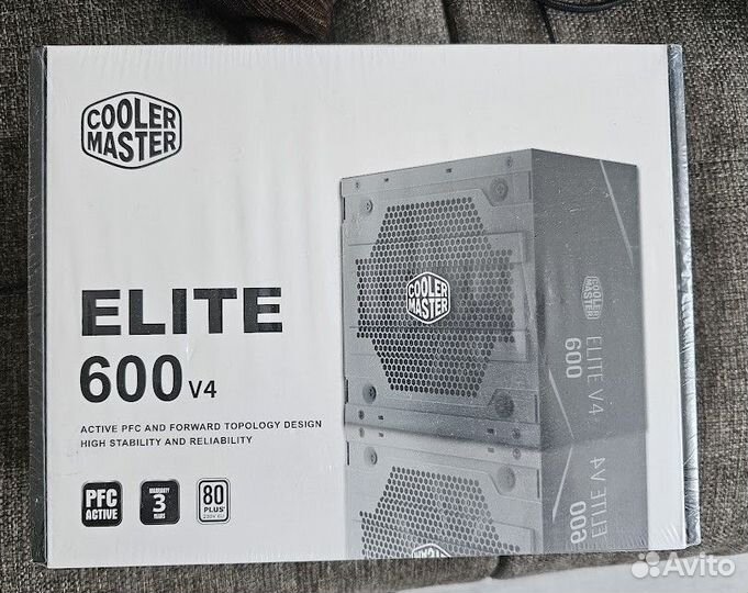 Блок питания Cooler Master Elite V4, 600Вт
