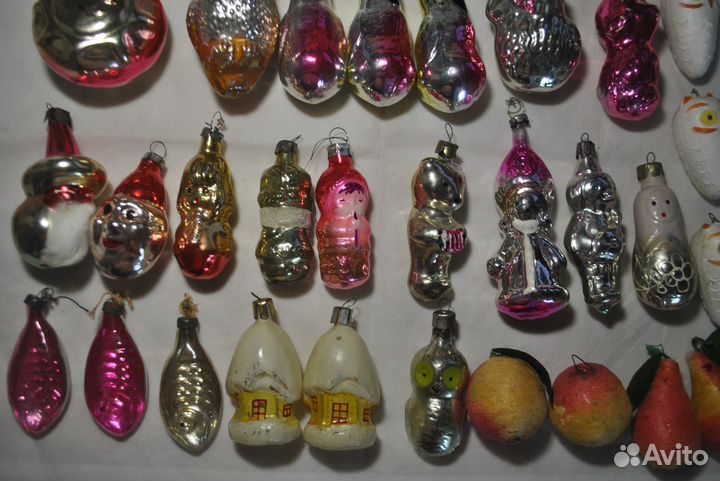 Елочные игрушки СССР