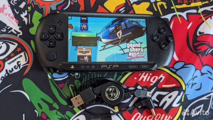 Sony PSP прошитая с играми