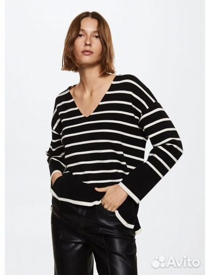 Джемпер женский оверсайз mango 46-52